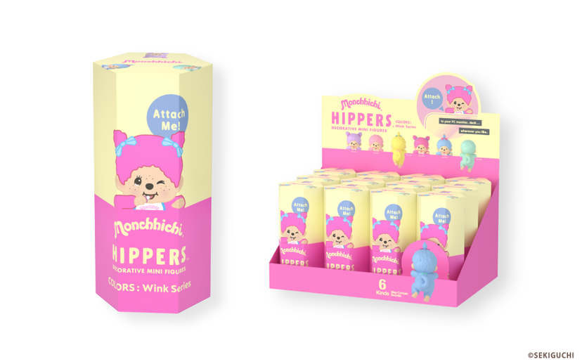 HIPPERS Monchhichi COLORS: Wink Series X1