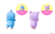HIPPERS Monchhichi COLORS: Wink Series X1