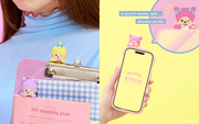 HIPPERS Monchhichi COLORS: Wink Series X1