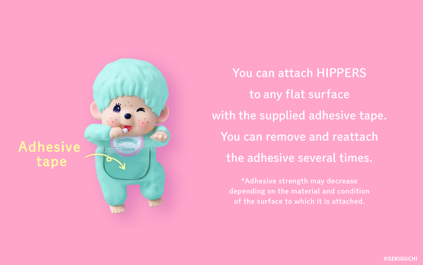 HIPPERS Monchhichi COLORS: Wink Series X1