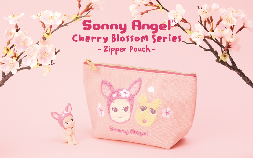 Cherry Blossom Series Zipper Pouch A7
