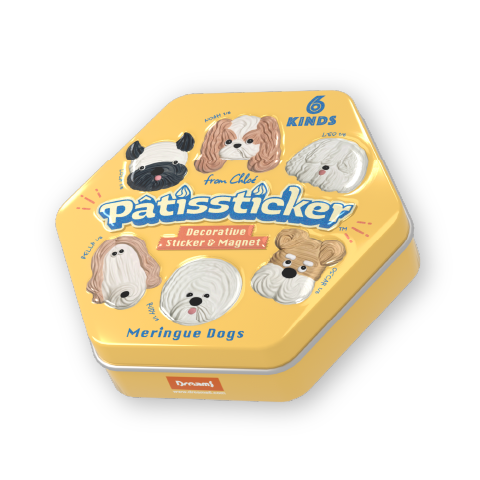 Pâtissticker Meringue Dogs Series M4
